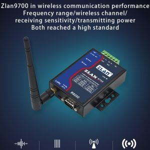 ZLAN9700 Индустриален безжичен комуникационен модул LORA Serial Servic