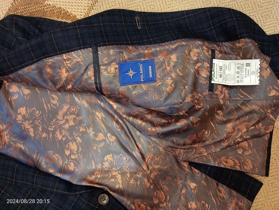 Продам новый пиджак размер 46