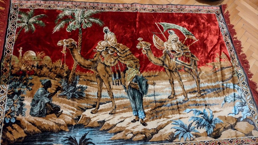 Vând carpetă cu Rapirea din serai