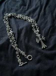 Stainless Lant Cruce Chrome Hearts Cross Necklace 50/60 cm