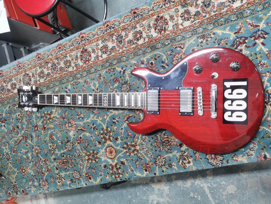 Schecter Zacky Vengeance Custom reissue cherry