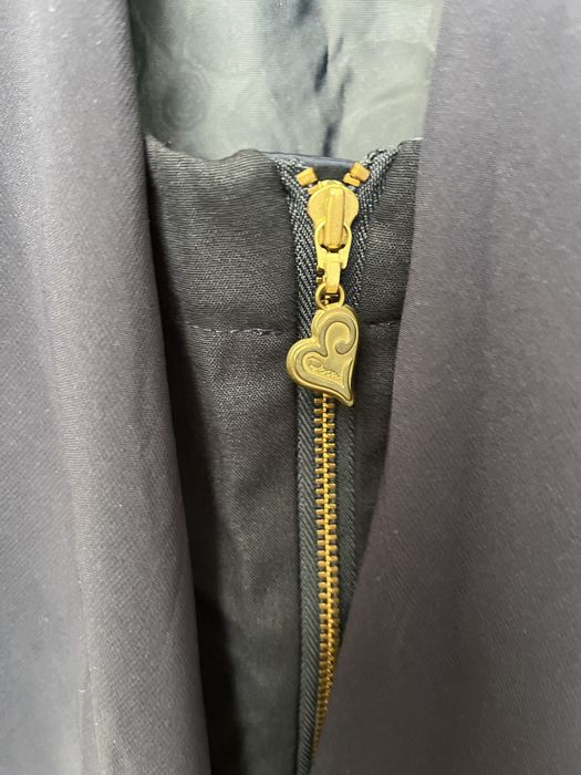 Тъмно синя официална рокля Роси