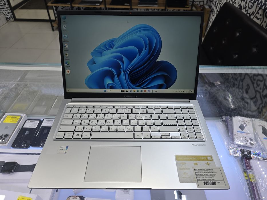 Ноутбук Asus core i5 1235u озу 16gb ssd512gb рассрочка Реал Магазин