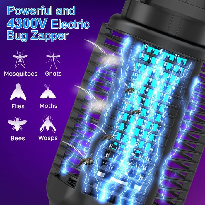Мухобойка Pest Killer 6 W Led Lamp Доставка Бепул шахар ичида