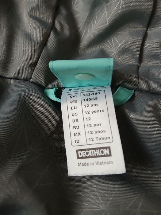 Geaca decathlon fete 12 ani