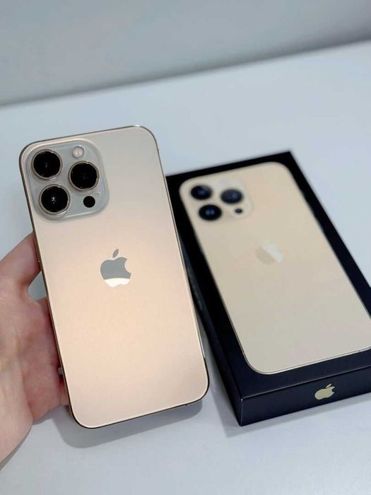 Продавам iPhone 13 pro GOLD 128 GB КАТО НОВ!