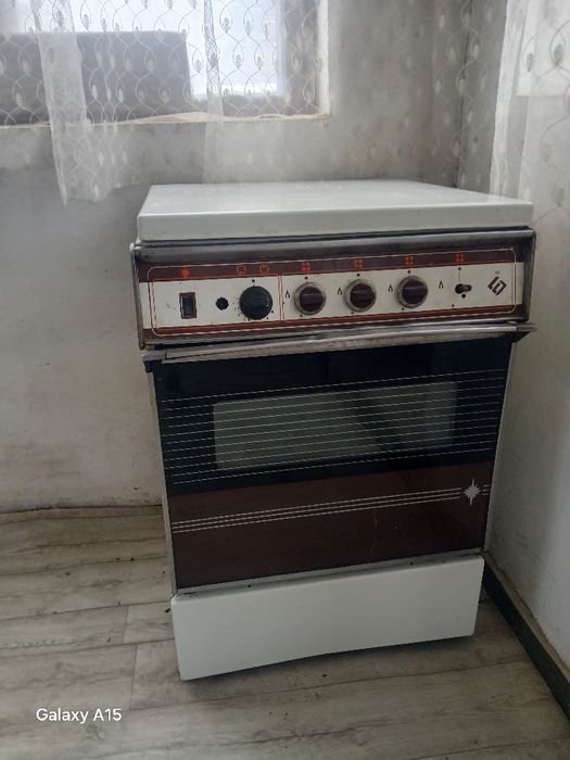 Газплита с печкой