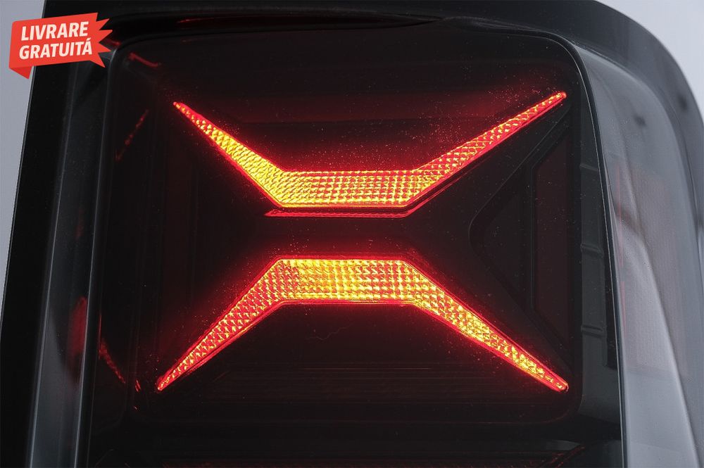 Stopuri LED VW Amarok (2010-2020) Semnal Secvential Dinamic Fumuriu