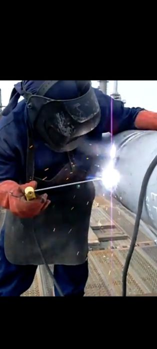 Sudura cu electrod învelit la Tava