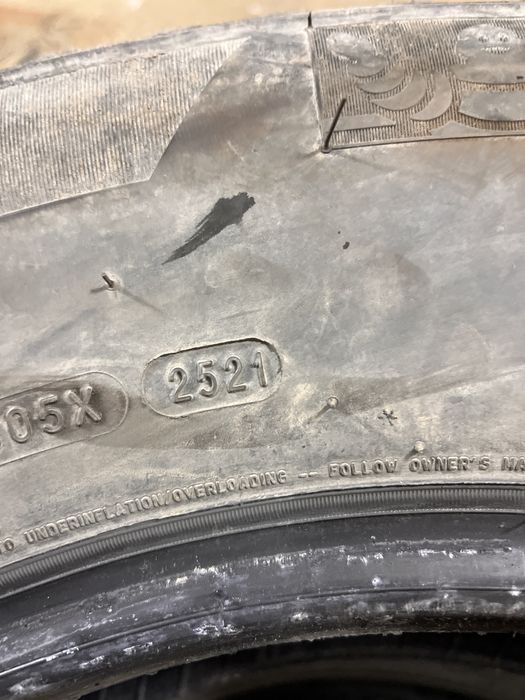 Продам шины Michelin 265/65/17