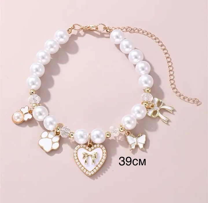 Страхотни нашийници за кучета с камъчета и перли