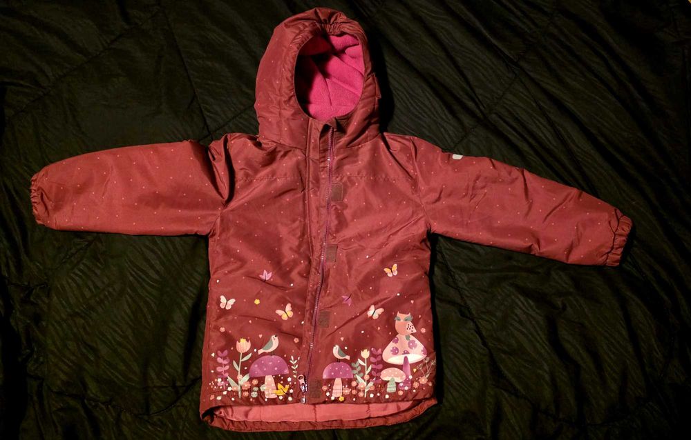 Зимно яке за момиче 122 см