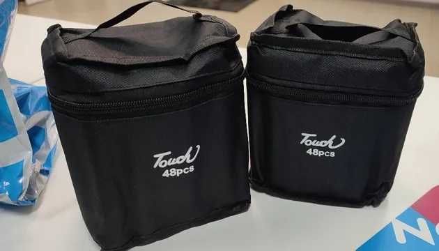 Комплект 80 бр. двустранни цветни маркери с тънък и дебел писец