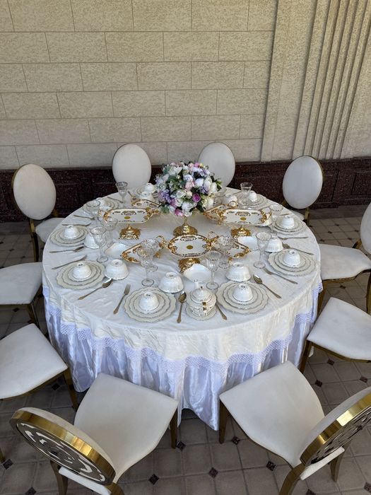 Прокат аренда стол стул чинни идиш навес зонт  хонтахта 24/7