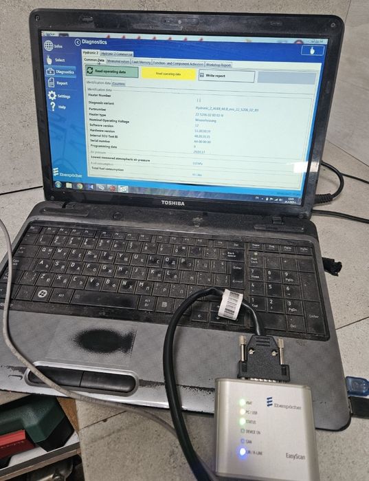 Ремонт на печки от Sprinter и Viano по CAN комуникация