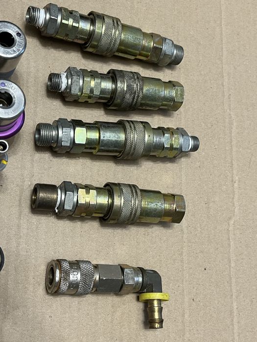 Lot cuple rapide industriale STÄUBLI RBE + Stäubli hidraulice + Legris Seria 25 | Hidraulică / Pneumatică