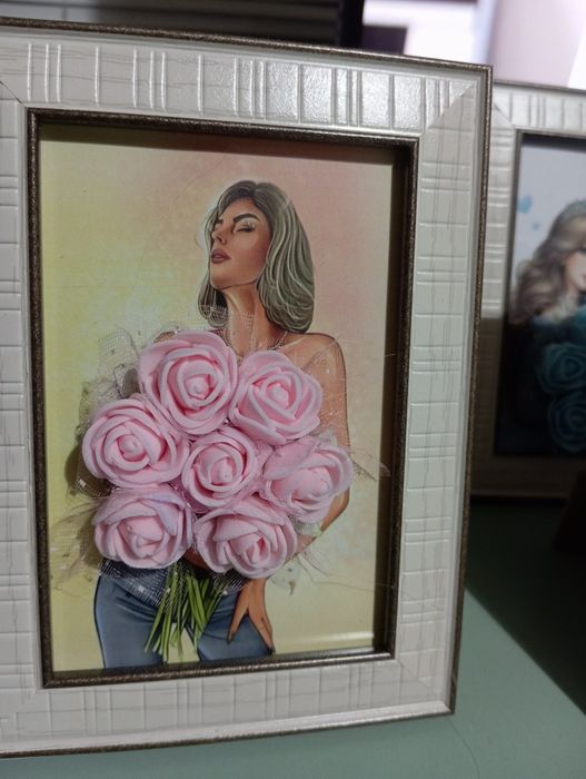 3D картини с цветя