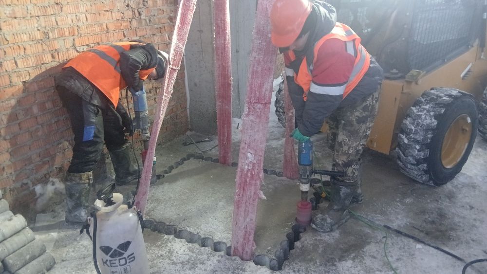 Бурение алмазное отверстий