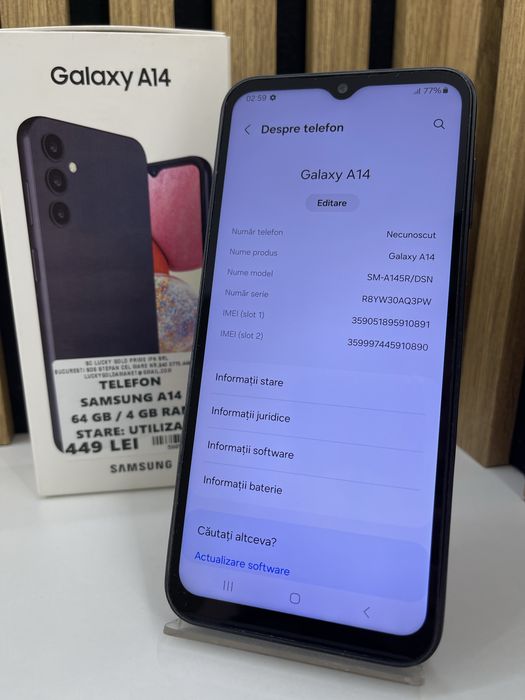 Samsung A14 64Gb 4Gb ram Garantie / Factura #58054