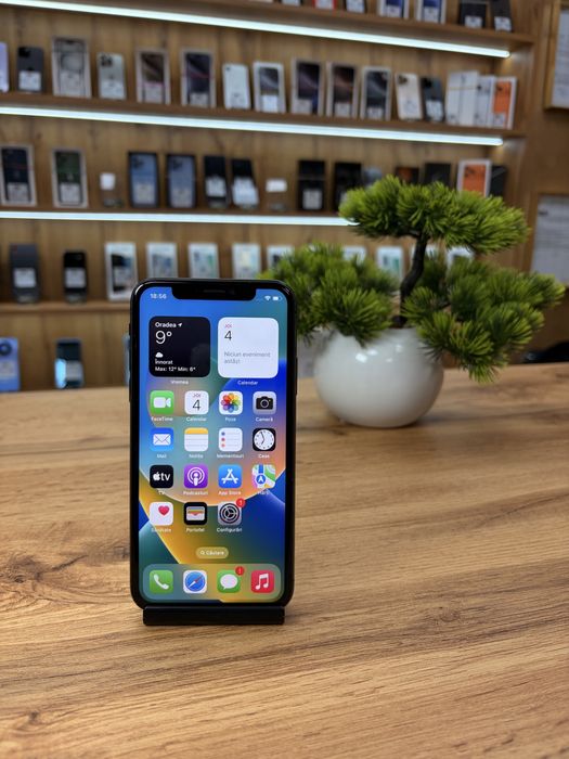 iPhone X 64Gb Black - Sanatate bat. 100% - Garantie