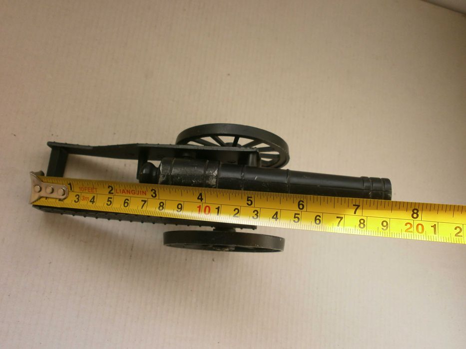 Метална   Настолна Запалка - Оръдие, Топ - Работи