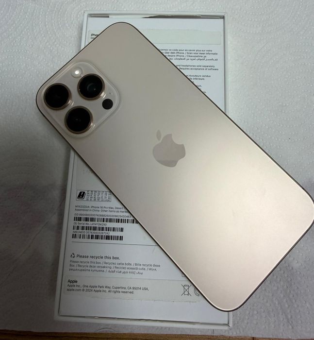 iPhone 16 pro Max 512