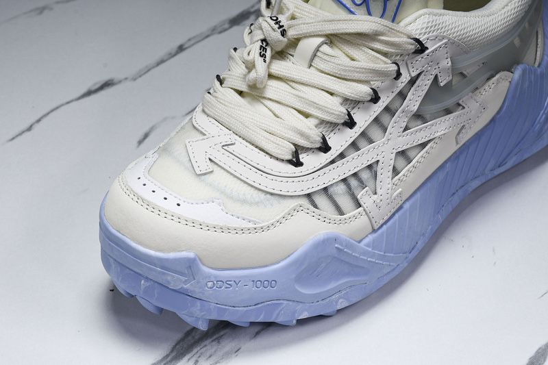 Adidasi Off White Odsy 1000 Marble Blue / Premium