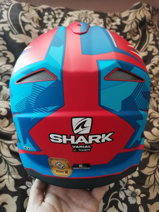 Каска за мотор, мотокрос, супермото Shark Varial Anger