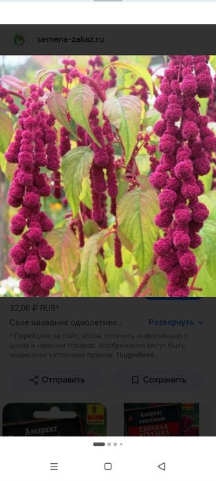 Продам Амарант Ёлочная игрушка