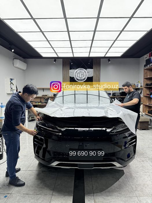 Защита кузова бронепленка антигравийная блеск качества супер 190 микро