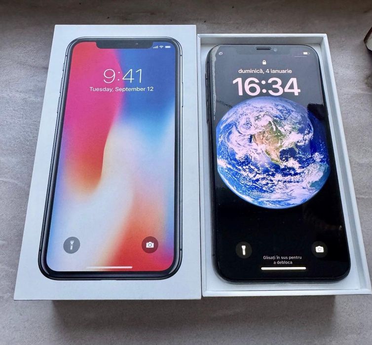 iPhone X, Space Gray, 256GB