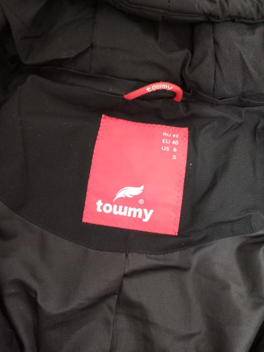 Зимний пуховик женский