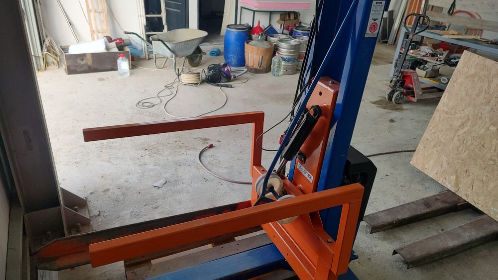 Elevator paleti cu inclinare-Edmolift/Transpalet