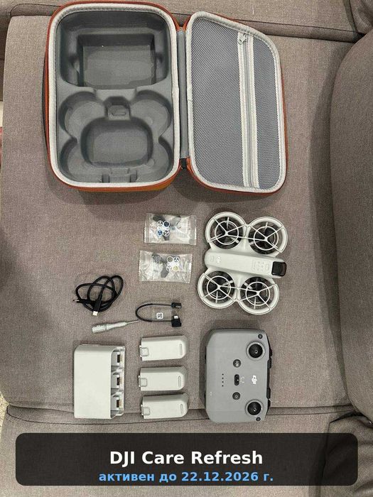 DJI Neo Fly More Combo – 3 батерии, RC-N3, кейс и DJI Care