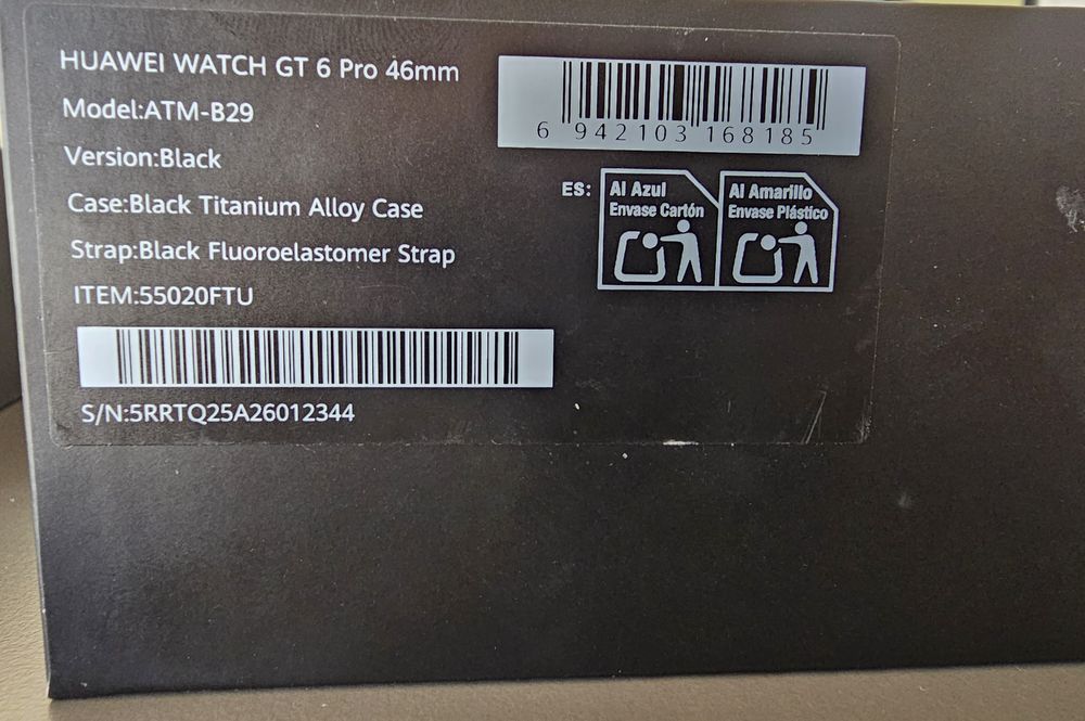 Продавам Huawei Watch GT 6 Pro (46mm) – Нов, Само Отворен