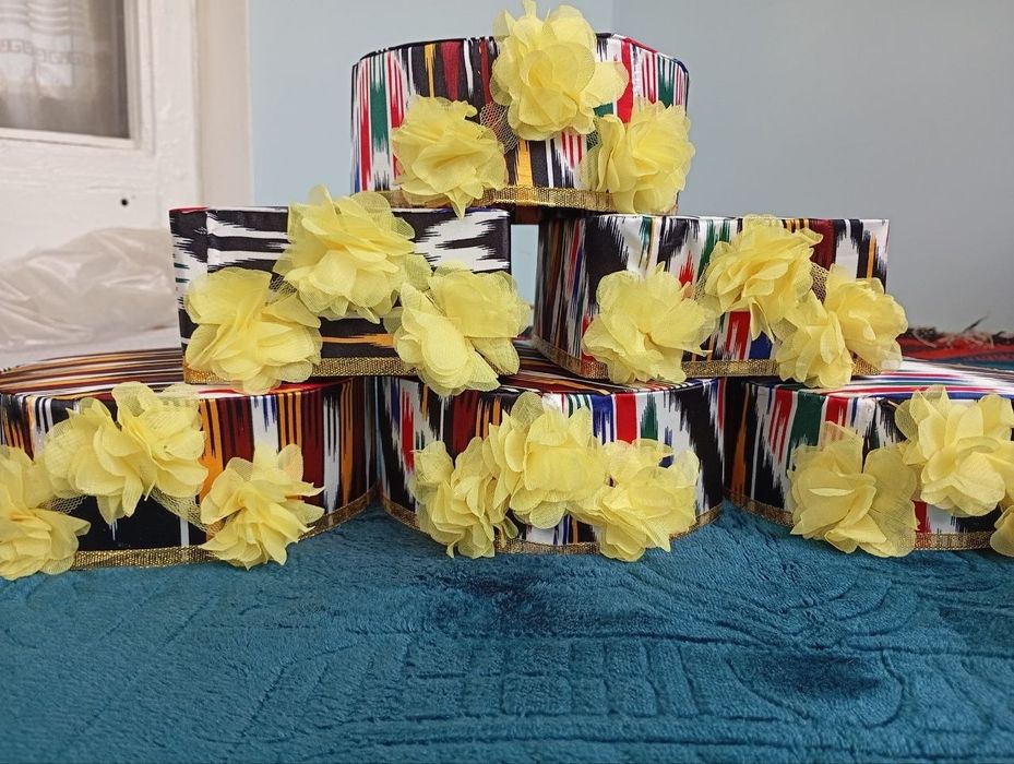 Tadbir va bayramlar uchun chiroyli do‘ppilar