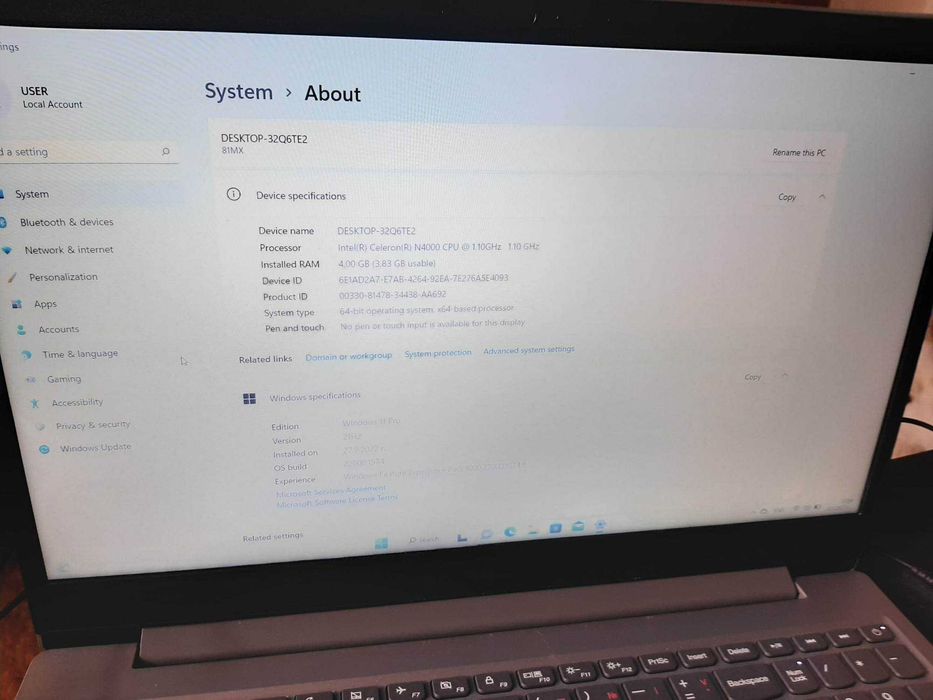 Лаптоп Lenovo Ideapad s145