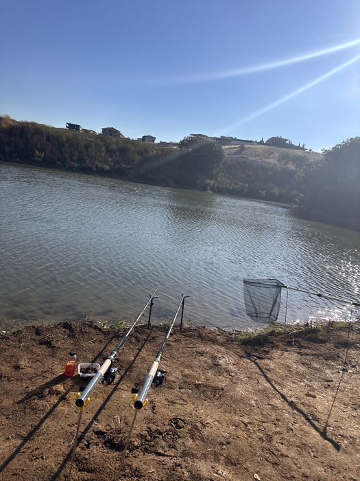 Фидер въдици на 3 части с дължина 3.90 и акция 50-100-150