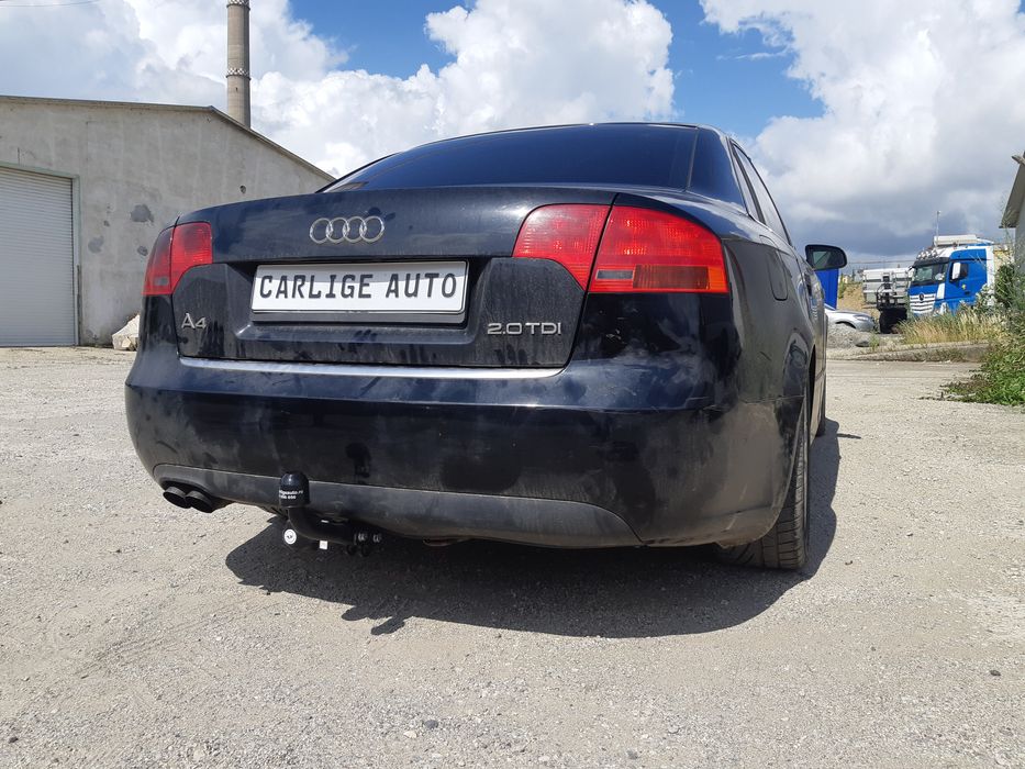 carlig remorcare audi a4 b6 + b7 4 usi+combi 2001 - 2007