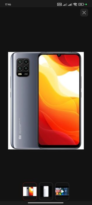 Mi 10 lite смартфон
