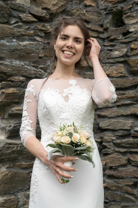 Булчинска рокля русалка