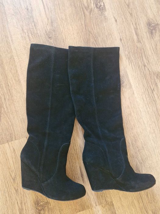 Ботуши естествен велур