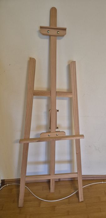 Sevalet din lemn pliabil si reglabil pentru pictura maxim 150 cm