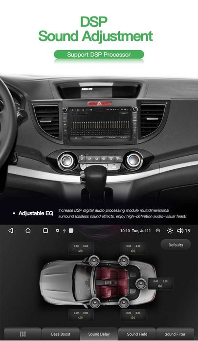 Honda CR-V 2012-2016 година  8” 2-DIN с Android 14, 4/64GB