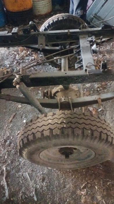 Уазик разобранный