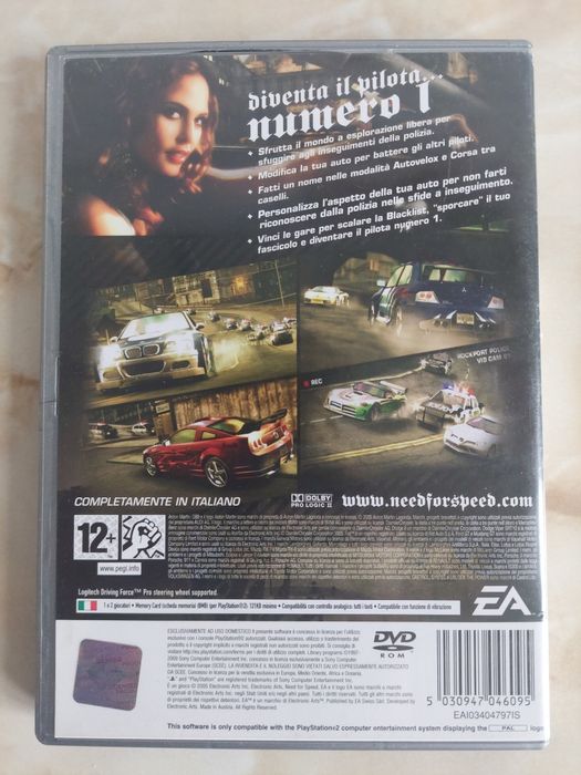 [PS2] Vând NFS Most Wanted PlayStation 2 [de colecție] //poze reale