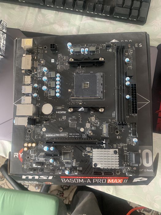AMD MSI B450m-a pro max ll