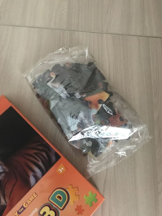 Пазл тигр с 3 д эффектом.