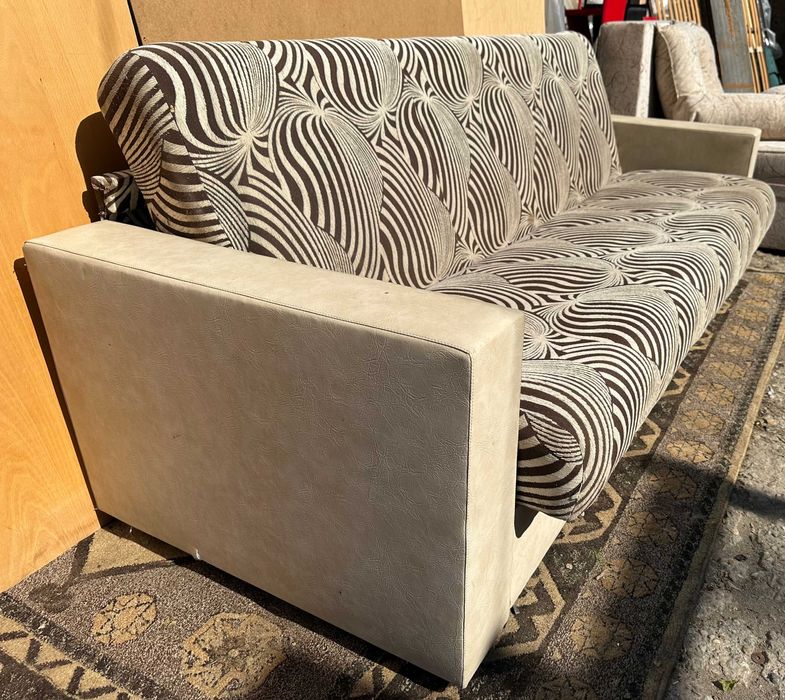 Canapea Extensibila cu Lada; Pat cu Saltea 190x110 cm