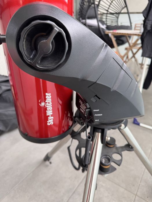 Telescop Skywatcher 750mm f5, montura GoTo si oculare